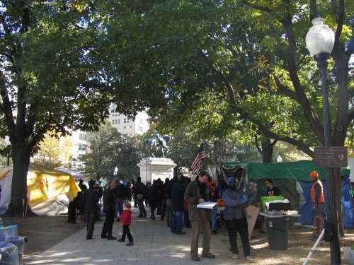 Occupy DC at McPherson Square