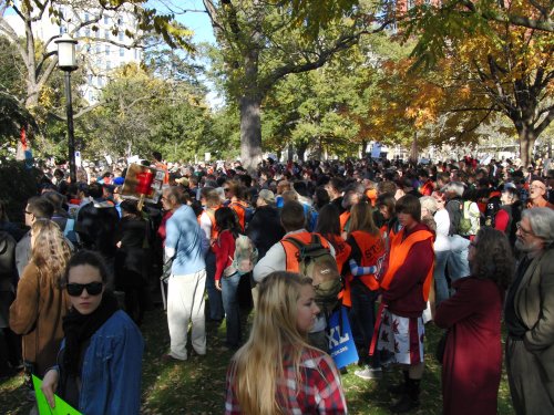 Tar Sands Pipeline protest