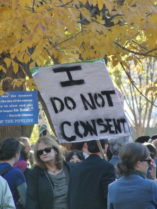 Tar Sands Pipeline protest