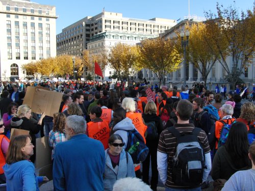 Tar Sands Pipeline protest
