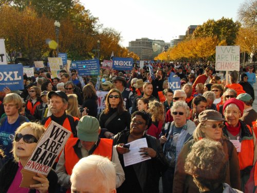 Tar Sands Pipeline protest